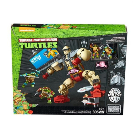 Mega Bloks - Костенурките Нинджа, Ядосаният Кранк - Конструктор 305 части